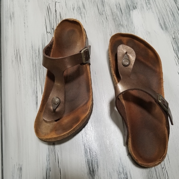 Birkenstock Ramses sandals, brown leather sz 9 in GUC - Picture 8 of 15